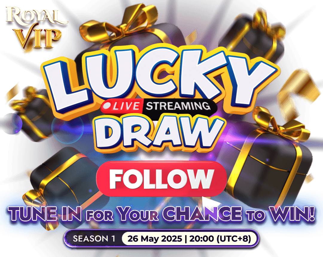 CASINONIA Royal VIP Lucky Draw Live Streaming on Facebook